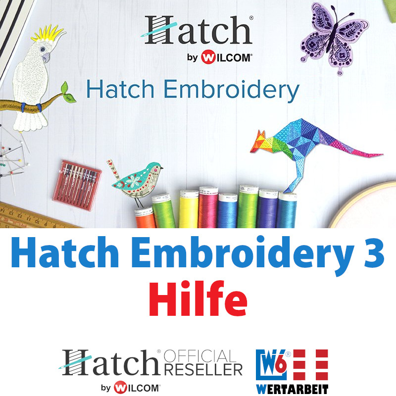 Hilfe Sticksoftware Hatch Embroidery 3 by Wilcom
