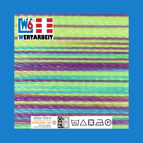 W6 Nh- und Stickgarn Farb-Nr. 9971 Multicolor (1.000 m)