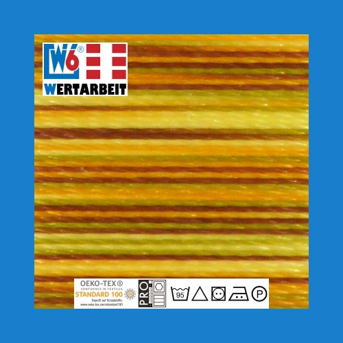 W6 Nh- und Stickgarn Farb-Nr. 9975 Multicolor (1.000 m)